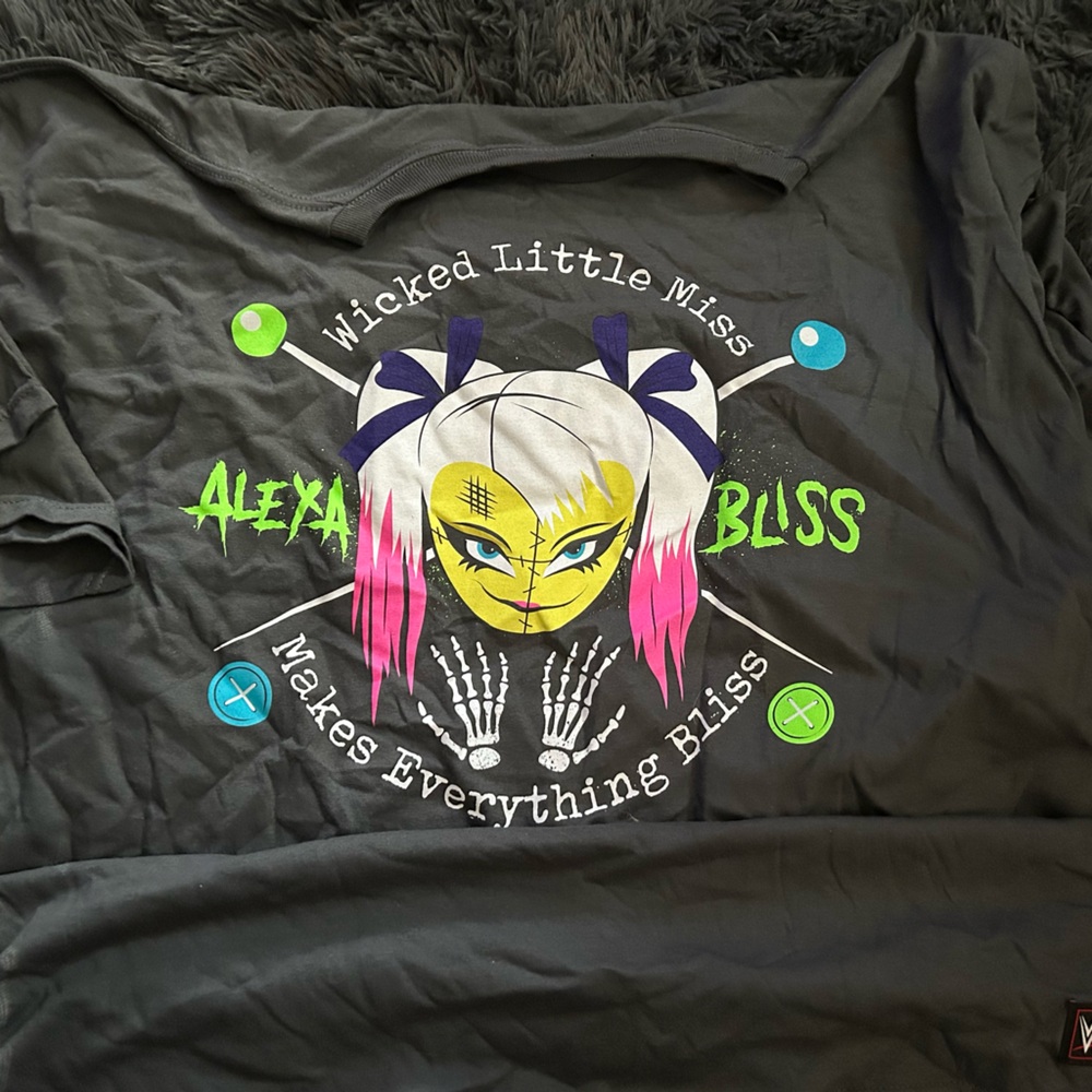 Little Miss Gray T-Shirt with Purple and Yellow Accents